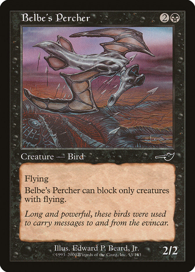 Belbe's Percher [Nemesis] | Boutique FDB TCG