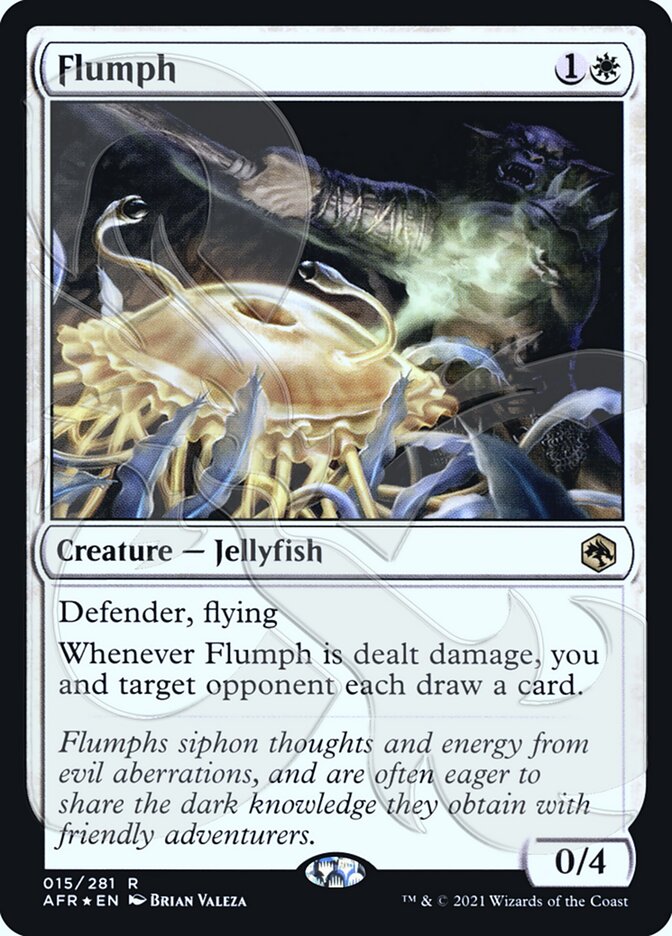Flumph (Ampersand Promo) [Dungeons & Dragons: Adventures in the Forgotten Realms Promos] | Boutique FDB TCG