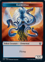 Elemental (020) // Copy Double-Sided Token [Commander 2021 Tokens] | Boutique FDB TCG