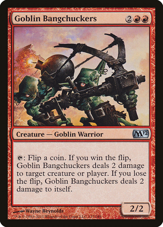 Goblin Bangchuckers [Magic 2012] | Boutique FDB TCG