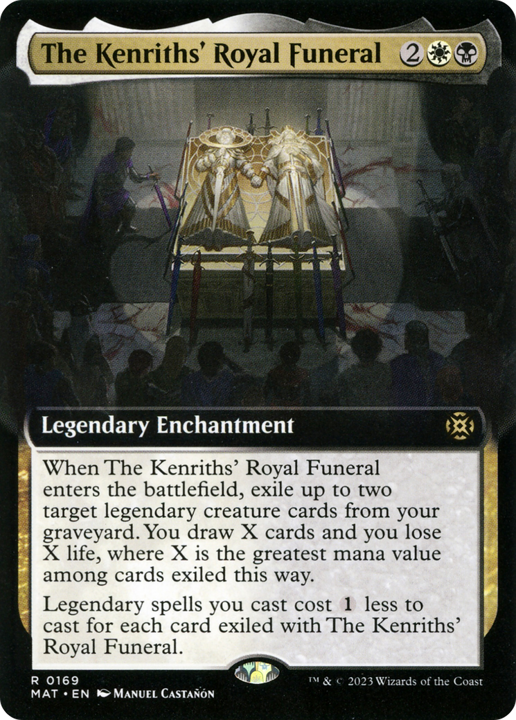 The Kenriths' Royal Funeral (Extended Art) [March of the Machine: The Aftermath] | Boutique FDB TCG