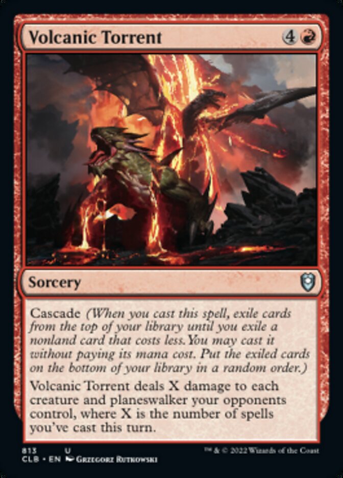 Volcanic Torrent [Commander Legends: Battle for Baldur's Gate] | Boutique FDB TCG