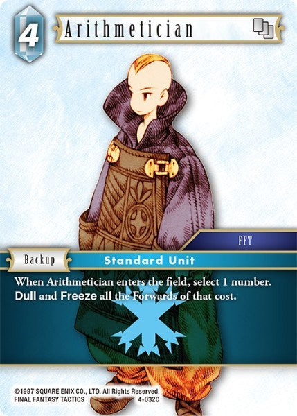 Arithmetician [Opus IV] | Boutique FDB TCG