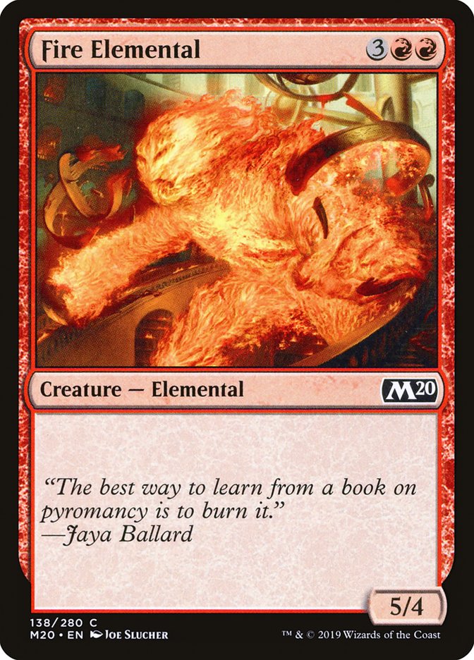 Fire Elemental [Core Set 2020] | Boutique FDB TCG