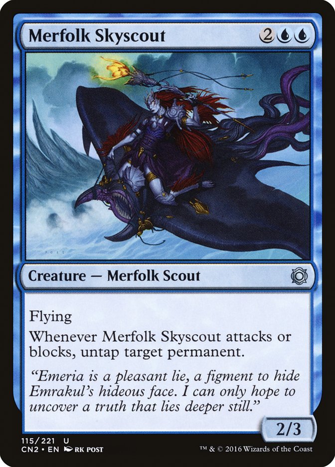 Merfolk Skyscout [Conspiracy: Take the Crown] | Boutique FDB TCG