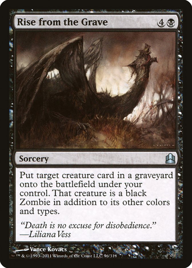 Rise from the Grave [Commander 2011] | Boutique FDB TCG