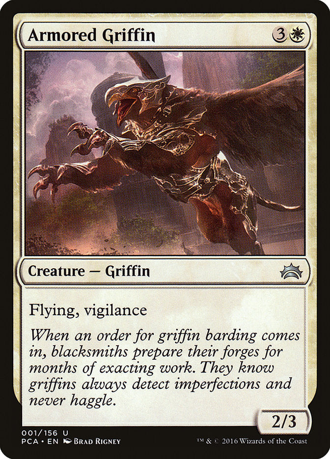 Armored Griffin [Planechase Anthology] | Boutique FDB TCG