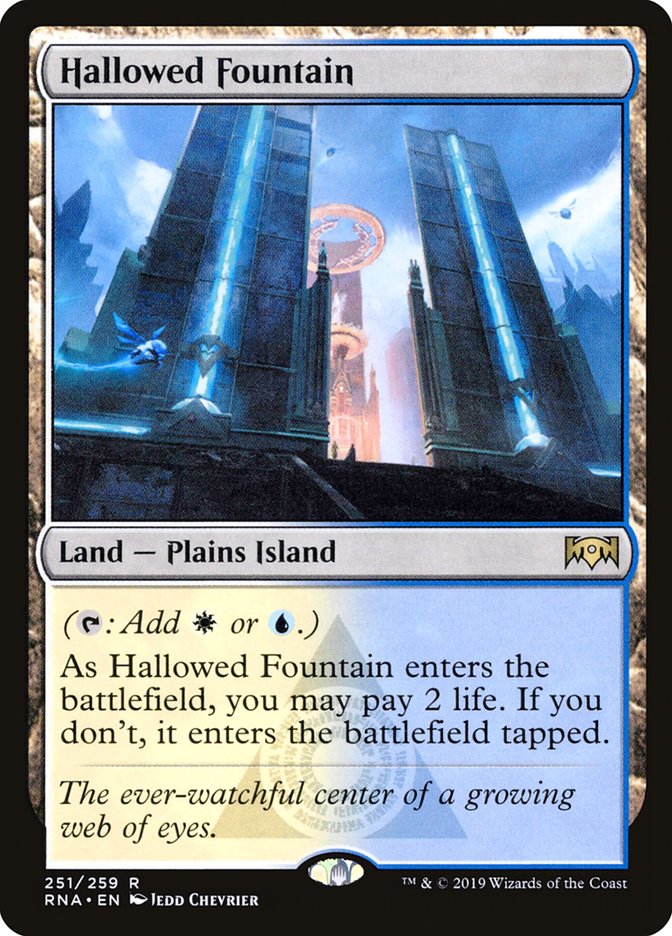 Hallowed Fountain [Ravnica Allegiance] | Boutique FDB TCG