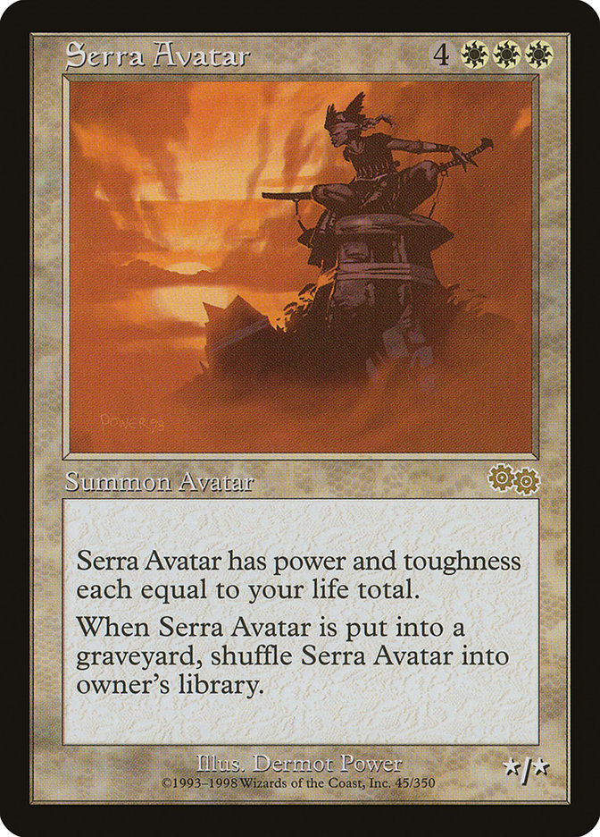 Serra Avatar [Urza's Saga] | Boutique FDB TCG