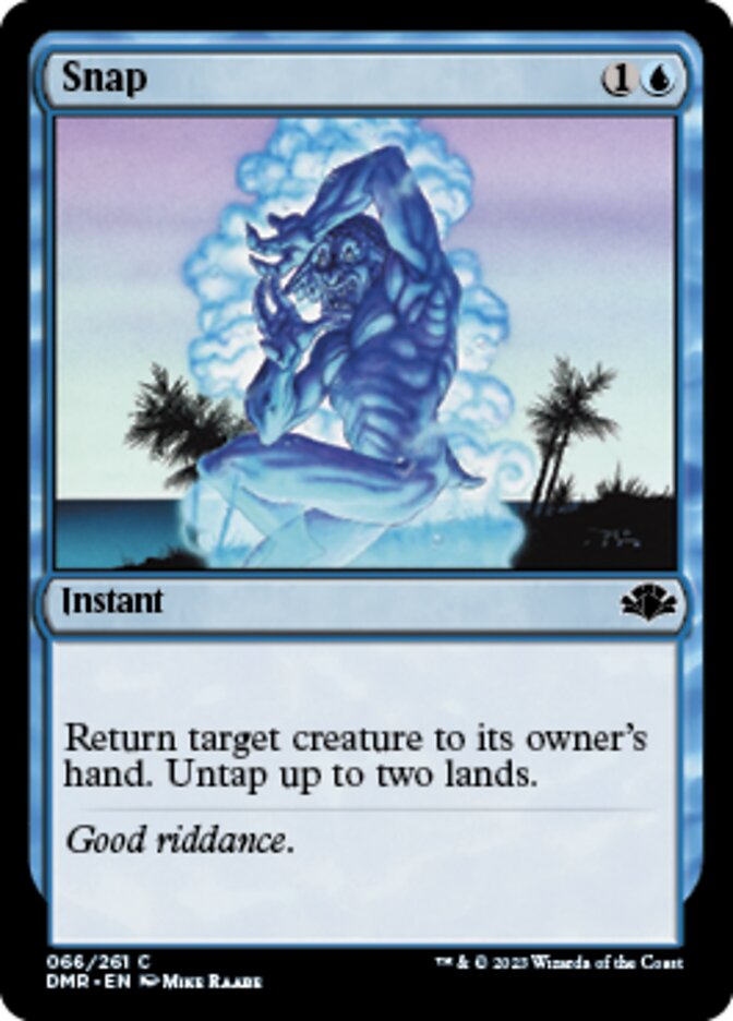 Snap [Dominaria Remastered] | Boutique FDB TCG