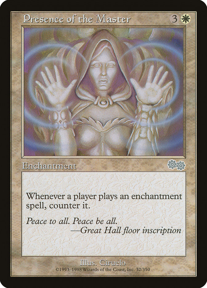 Presence of the Master [Urza's Saga] | Boutique FDB TCG