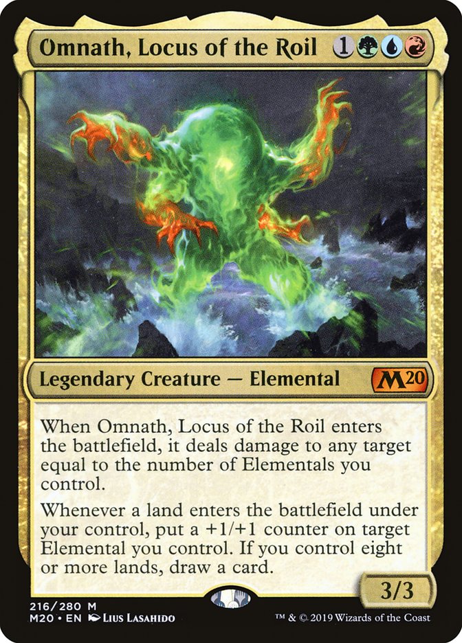 Omnath, Locus of the Roil [Core Set 2020] | Boutique FDB TCG