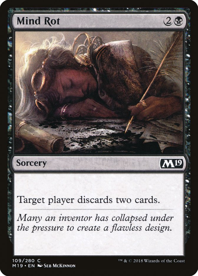 Mind Rot [Core Set 2019] | Boutique FDB TCG