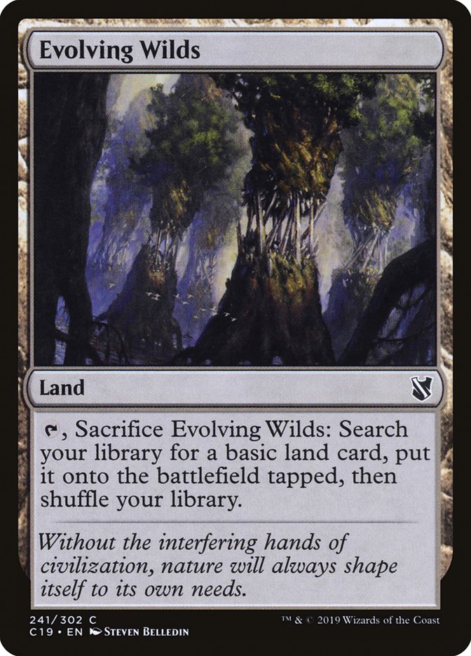 Evolving Wilds [Commander 2019] | Boutique FDB TCG