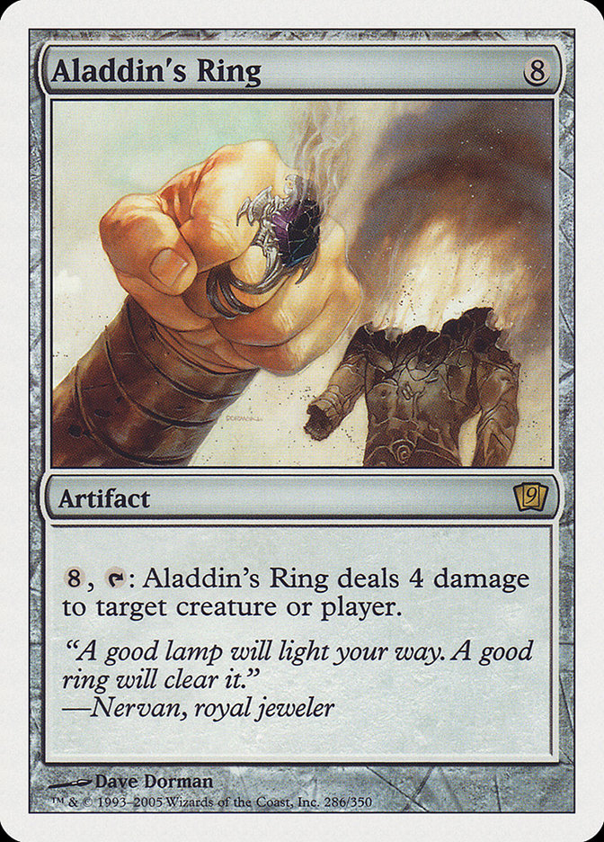 Aladdin's Ring [Ninth Edition] | Boutique FDB TCG