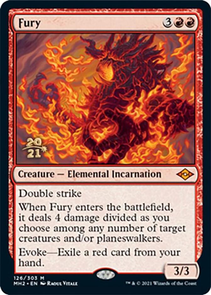 Fury [Modern Horizons 2 Prerelease Promos] | Boutique FDB TCG