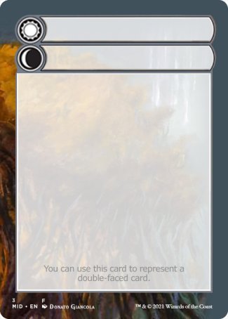 Helper Card (3/9) [Innistrad: Midnight Hunt Tokens] | Boutique FDB TCG