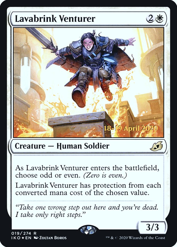 Lavabrink Venturer [Ikoria: Lair of Behemoths Prerelease Promos] | Boutique FDB TCG