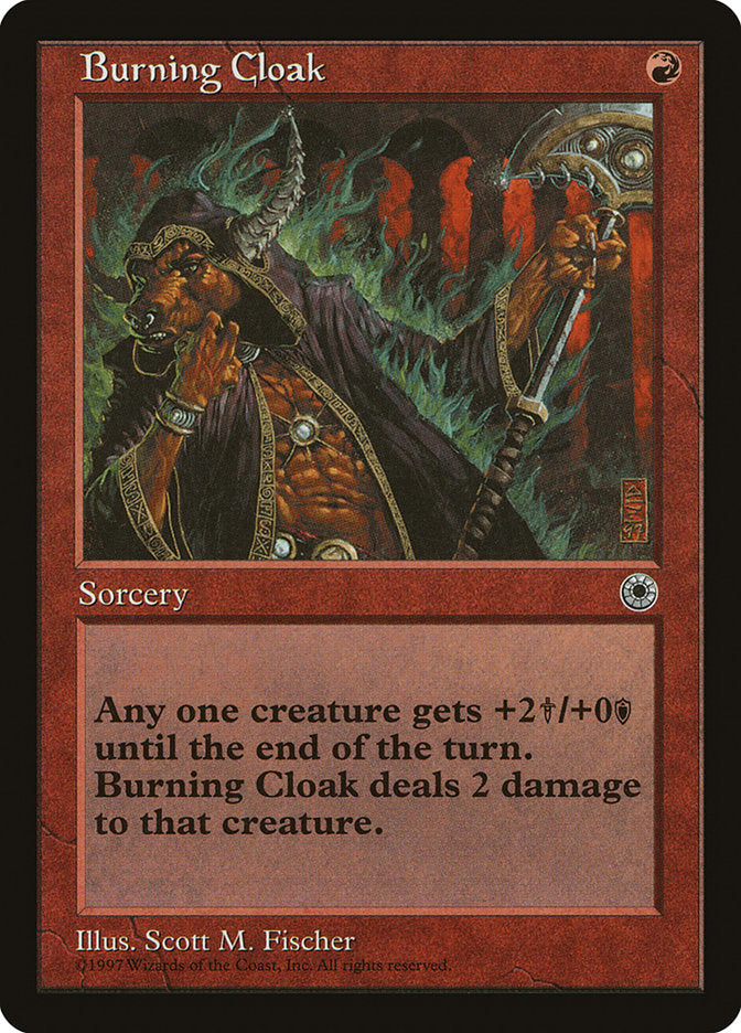 Burning Cloak [Portal] | Boutique FDB TCG