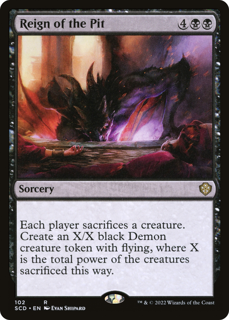 Reign of the Pit [Starter Commander Decks] | Boutique FDB TCG
