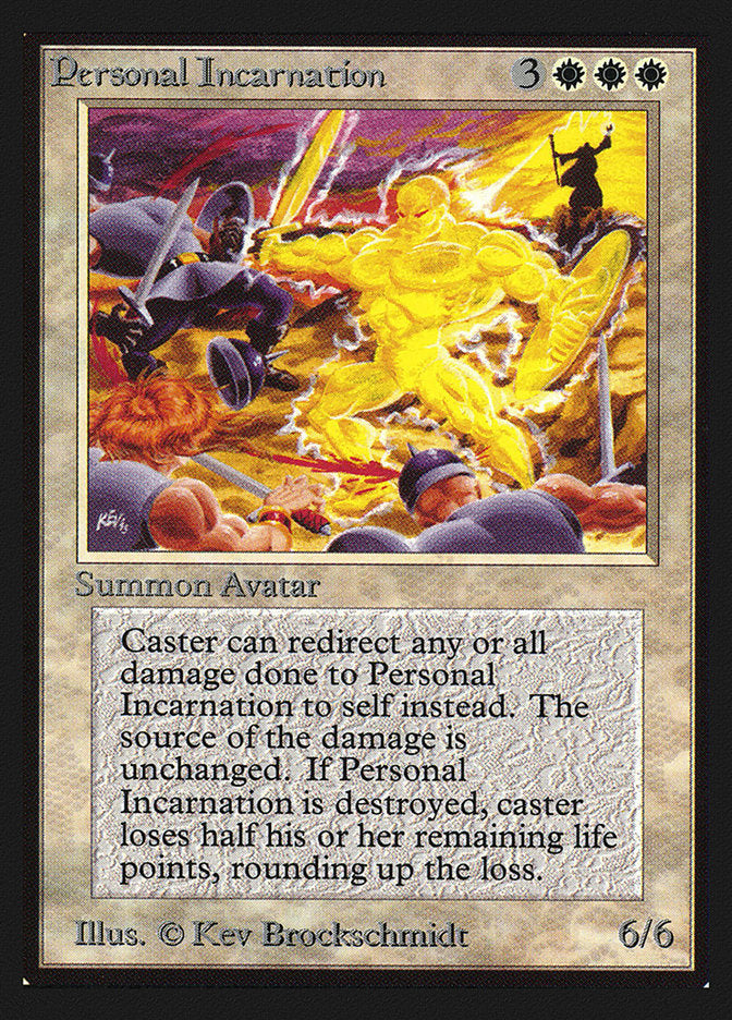 Personal Incarnation [Collectors' Edition] | Boutique FDB TCG