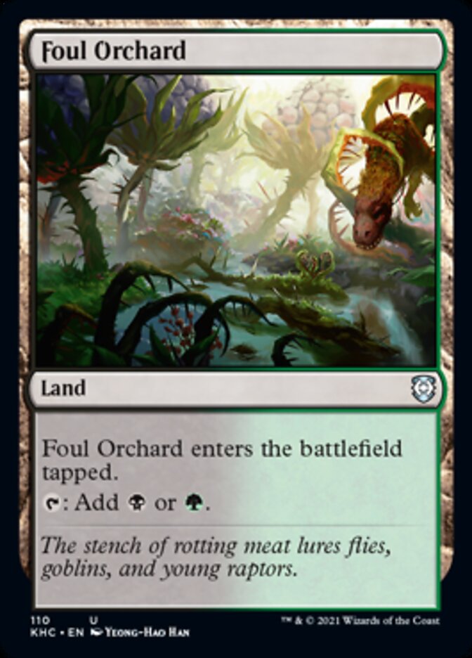 Foul Orchard [Kaldheim Commander] | Boutique FDB TCG