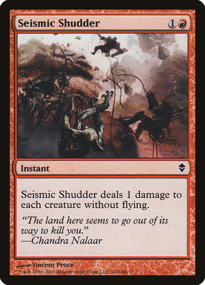 Seismic Shudder [Zendikar] | Boutique FDB TCG