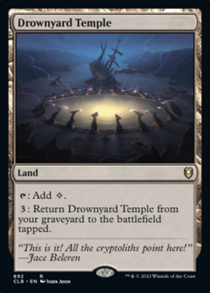 Drownyard Temple [Commander Legends: Battle for Baldur's Gate] | Boutique FDB TCG