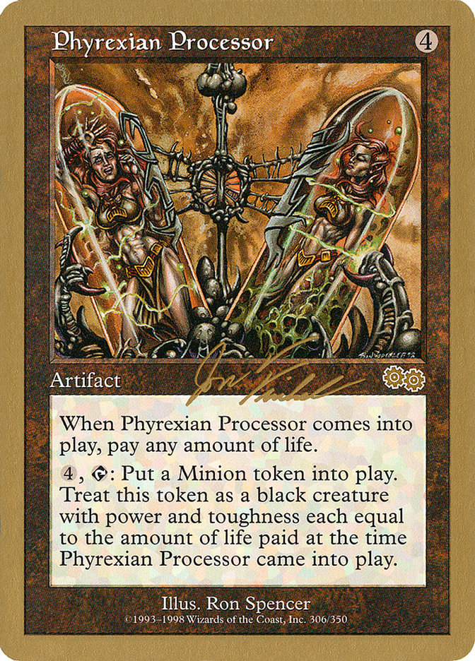 Phyrexian Processor (Jon Finkel) [World Championship Decks 2000] | Boutique FDB TCG