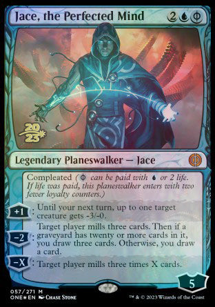 Jace, the Perfected Mind [Phyrexia: All Will Be One Prerelease Promos] | Boutique FDB TCG