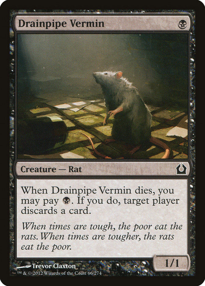 Drainpipe Vermin [Return to Ravnica] | Boutique FDB TCG