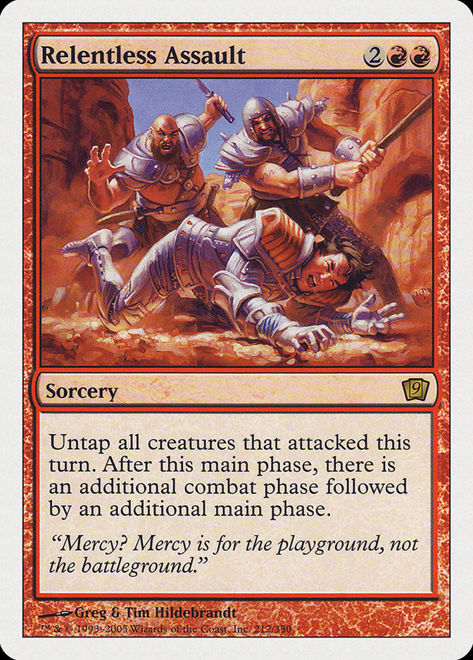 Relentless Assault [Ninth Edition] | Boutique FDB TCG