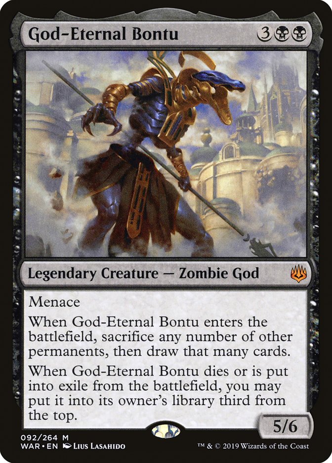 God-Eternal Bontu [War of the Spark] | Boutique FDB TCG