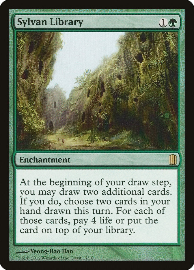 Sylvan Library [Commander's Arsenal] | Boutique FDB TCG