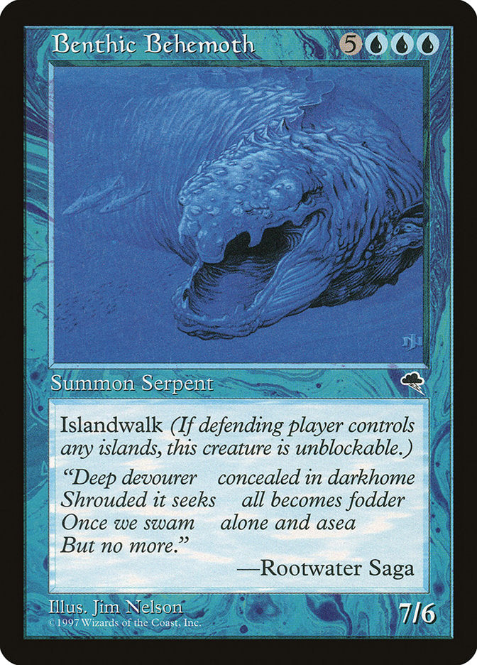 Benthic Behemoth [Tempest] | Boutique FDB TCG