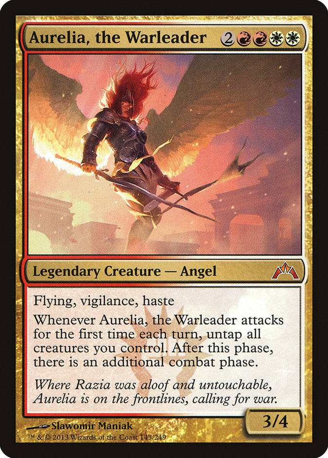 Aurelia, the Warleader [Gatecrash] | Boutique FDB TCG