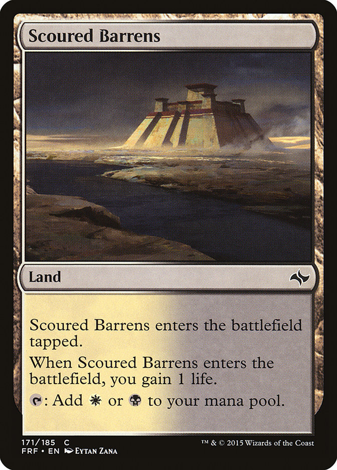 Scoured Barrens [Fate Reforged] | Boutique FDB TCG